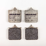 BRAKING 947CM66 Braking Brake Pad Set Sintered High Performance 947Cm66