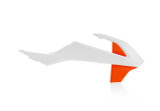 ACERBIS 2449705412 Acerbis Radiator Shroud White/Orange 2449705412