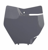 Polisport Front Number Plate Nardo Grey 8664900007 Polisport Front Number Plate Nardo Grey 8664900007