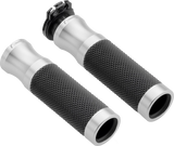 Rizoma GR205A Rizoma Grips Sport 22Mm Silver Gr205A
