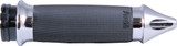 AVON CC-85-CH-SPK-HT Avon Custom Contour Grips Spike Heated Cable Throttle Chrome Cc-85-Ch-Spk-Ht