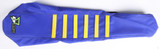 D-Cor Seat Cover Blue/Yellow W/Ribs 30-70-405
