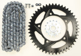 Vortex Sprocket/Chain Kit Stl/Alu 15/47T Blk Rx3 520-112L Blk Ck6289