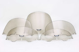 SLIPSTREAMER S-234-13 Slipstreamer Windshield Clear 13" Flht `14-Up Replacement S-234-13