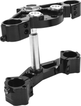 Hawg Halters Inc 49FLAR3-SR14 Hawg Halters Inc Dominator Tree Set Stock Repl Black Flt 14-Up 49Mm 49Flar3-Sr14