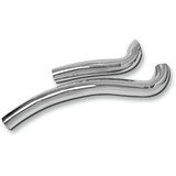 Bassani Xhaust Sweeper Heat Shields - Chrome Hs-Xl-Ff12