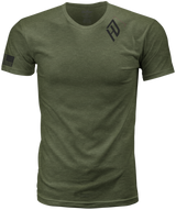 Harddrive Harddrive Emblem Tee Olive Green/Black Xl 800-0208X