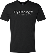 Fly Racing 354-0313X Fly Racing Fly Trademark Tee Black Xl 354-0313X
