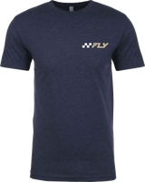 Fly Racing Fly Victory Tee Midnight Navy Md 354-0328M
