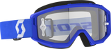 SCOTT 278598-1006113 Scott Primal Goggle Blue/Whtie Clear Works 278598-1006113