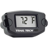 TRAIL TECH 742EF6 Trail Tech Universal Temperature Meter - Surface Mount - Black - 10 Mm 742-Ef6