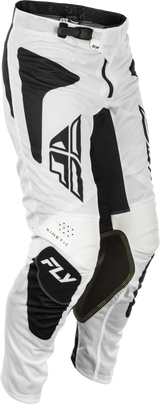 Fly Racing 379-32034 Fly Racing Kinetic Mesh Sym Pants White/Black Sz 34 379-32034