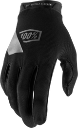 100% 10012-00003 100% Ridecamp Youth Gloves Black Xl 10012-00003
