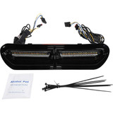 CUSTOM DYNAMICS CDVENTAW2BB Custom Dynamics Led Vent Insert - Amber/White - Black W/ Black Mesh Cd-Vent-Aw2-Bb