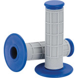 MOOSE RACING 1MG0715EUM Moose Racing Grips - Qualifier - Half Waffle - Blue 1Mg0715-Eum