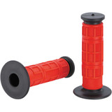 MOOSE RACING MG11RBM Moose Racing Grips - Qualifier - Full Waffle - Red Mg-11-Rbm