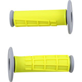 MOOSE RACING 1MG2315YEM Moose Racing Grips - Compound - Half-Waffle - Yellow 1Mg2315-Yem