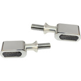 Drag Specialties Marker Light - Smoke/Amber - Chrome