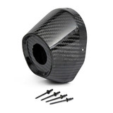PRO CIRCUIT PC4022-0004 Pro Circuit Carbon End Cap 3.5" Hole 1 1/4 Ti5/Ti6 Cap/Rivets Pc4022-0004