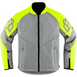 ICON 2820-5947 Icon Mesh Af Jacket - Gray/Hi-Vis - Xl