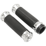 Performance Machine (Pm) Grips - Overdrive - Tbw - Chrome 0063-2082-Ch