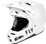 Fly Racing 73-4494S Fly Racing Formula S Carbon Solid Helmet White Sm 73-4494S