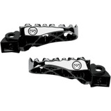 Moose Racing Hybrid Footpegs - Standard - Kawasaki/Suzuki Stkxm-5