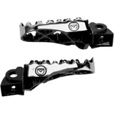 MOOSE RACING STKXM5B Moose Racing Hybrid Footpegs - 1/2" Offset - Kawasaki/Suzuki Stkxm-5B