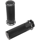 ARLEN NESS 07301 Arlen Ness Grips - Slot Track - Cable - Black 07-301