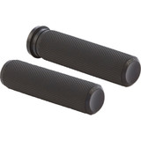 Arlen Ness Grips - Knurled - Cable - Black 07-325