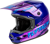 Fly Racing 73-8727YS Fly Racing Youth Kinetic Surge Helmet Pink/Purple/Teal Ys 73-8727Ys