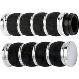ARLEN NESS 07312 Arlen Ness Grips - Ring Leader - Cable - Chrome 07-312