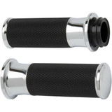 ARLEN NESS 07320 Arlen Ness Grips - Smoothie - Cable - Chrome 07-320
