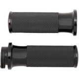 ARLEN NESS 07321 Arlen Ness Grips - Smoothie - Cable - Black 07-321