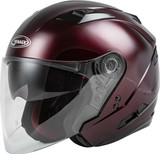 Gmax O1770103 Gmax Of-77 Open-Face Helmet Wind Red Xs O1770103