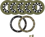 Alto 095752KM Alto Clutch Packs Friction Kevlar Big Twin 67-83 W/Backing Plate 095752Km