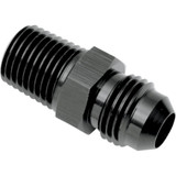 Goodridge Oil Line Fitting - Black -Straight - 1/8" Npt An816-06-02Dbk