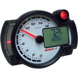 Koso North America Rx2-Nr Gp-Style Race Tachometer Ba015000 Koso North America Rx2-Nr Gp-Style Race Tachometer Ba015000