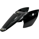 UFO KT03073001 Rear Fender - With Side Panels - Black Kt03073-001