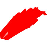 Ufo Mx Rear Fender - Cr Red Ho04699-070