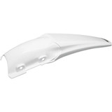 UFO HO04630041 Ufo Mx Rear Fender - White Ho04630-041