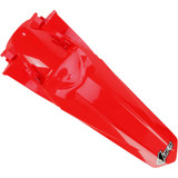 UFO HO04660070 Ufo Mx Rear Fender - Red Ho04660-070