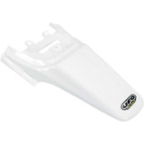 UFO HO03645041 Ufo Mx Rear Fender - White Ho03645-041