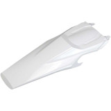 UFO HU03389040 Ufo Mx Rear Fender - White Hu03389040