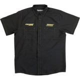Moose Racing Moose Racing Shop Shirt - Black - Small Msr01S8Rdsm