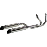 KHROME WERKS 200435 Khrome Werks 2-Into-2 Two-Step Crossover Header System - Chrome - Fl 200435