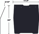 Pdp Snowflap  Ski Doo Xm/Xs 2013+ Sf-Xms13Pb