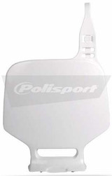 POLISPORT 8662300002 Polisport Front Number Plate White 8662300002