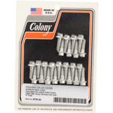 COLONY 873524 Colony Screws - Valve Cover - Cadmium 8735-24
