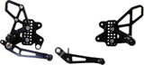 VORTEX RS582K Vortex Rear Set Complete Blk Suz Rs582K